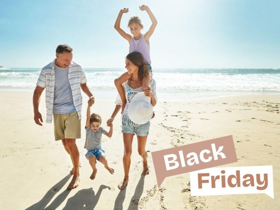 Reservar tus próximas vacaciones y experiencias familiares sin gastar de más, con las promos del Black Friday