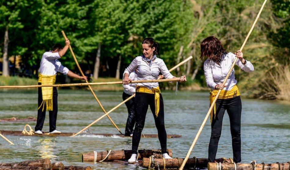 Celebrate Maderada 2023 in Cofrentes, Spain