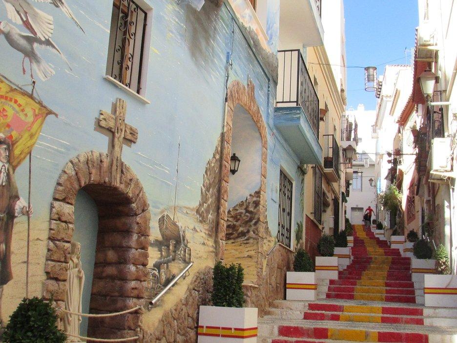 Casco hist&oacute;rico de Calpe