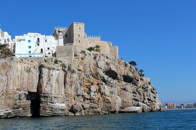 Pe&ntilde;&iacute;scola desde el mar