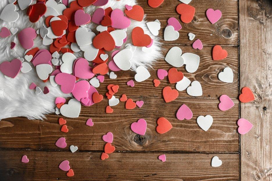 Mensajes en un corazon