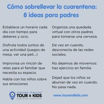 Sobrellevar la cuarentena en familia