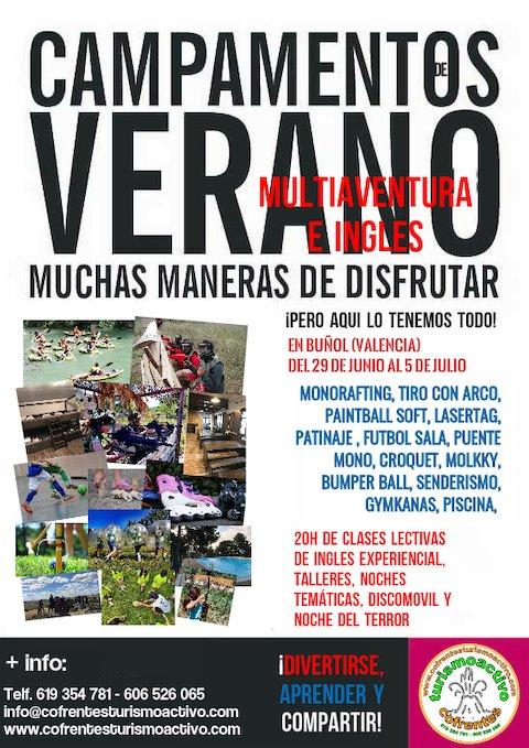 Campamento en Comunidad Valenciana