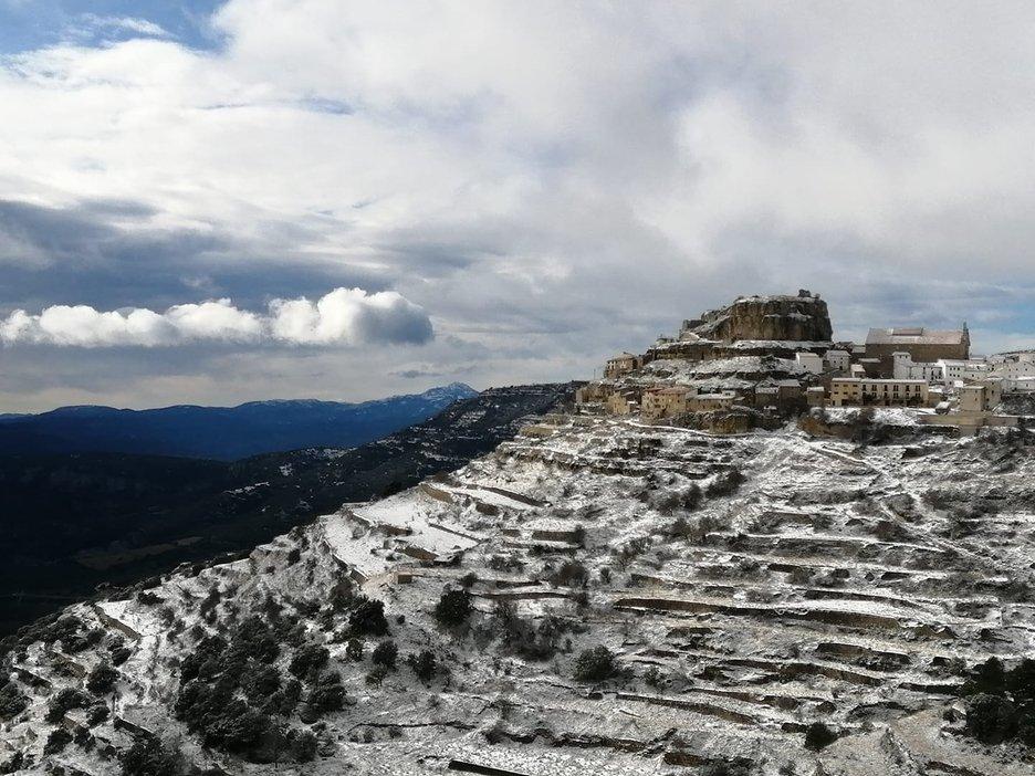 Nieve en Ares del Maestrat